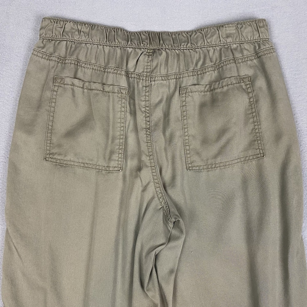 Nine West The Easy Jogger Lyocell Drawstring Elastic Pants Womens Medium Olive - Picture 4 of 9